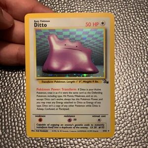 Ditto-Holo 1999 Pokemon Card